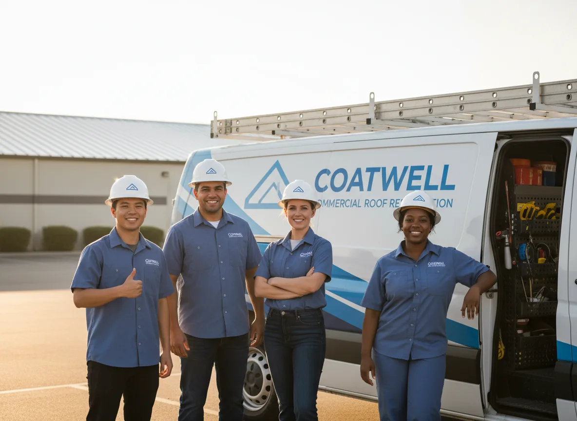 Commercial roof coating company in Lyburn, WV